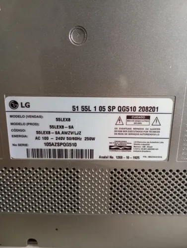 TV LG 55LEX 8 - Nano Full LED
