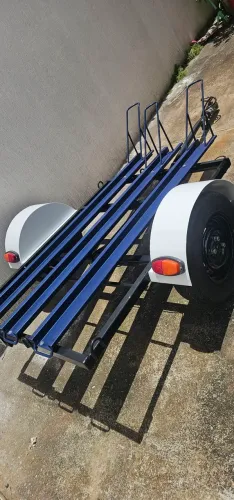 Carretinha para motos 1986 Carman guia Raridade e muito conservada e muito barato !