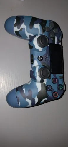 Dualshok 4 camuflado azul