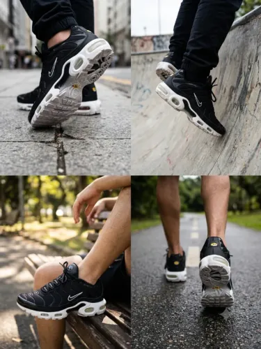 Tênis Nike Air Max TN preto 35 novo (original)
