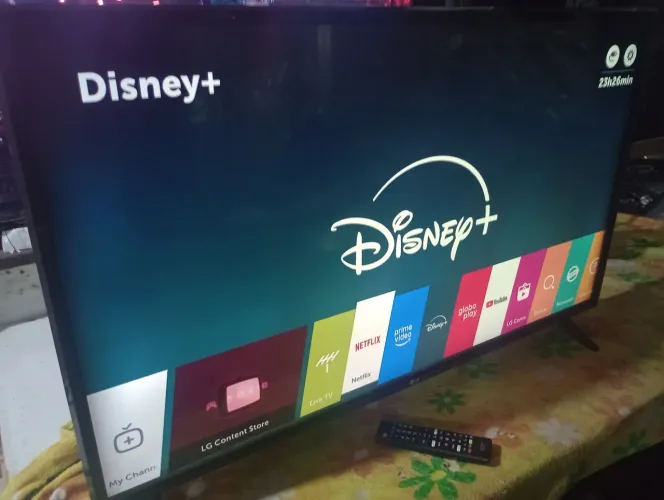 Tv smart 43 polegadas LG top wi-fi