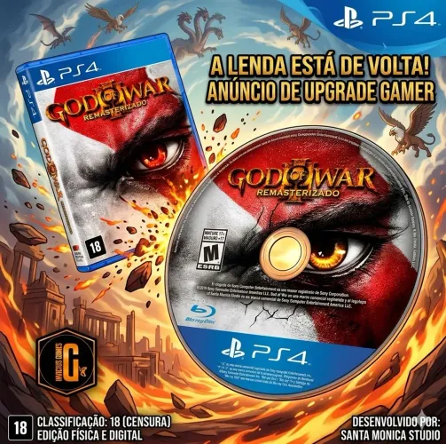 Jogos de Playstation 4 - Midia Fisica