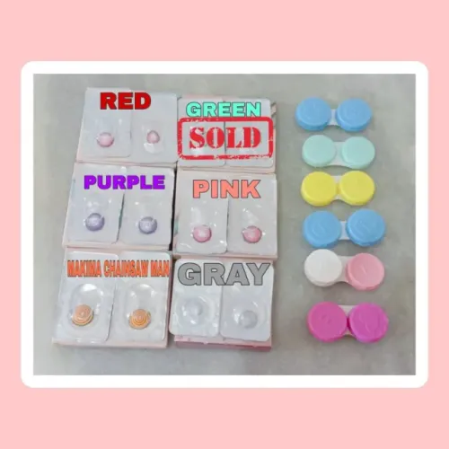 LENTES DE CONTATO PARA COSPLAY - 50 cad. CHAMAR NO CHAT PARA ESCOLHER A COR.