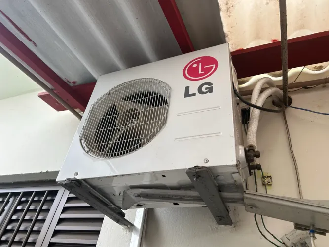 Ar-Condicionado Split LG 9.000 BTUs (Conjunto Completo: Evaporadora + Condensadora)