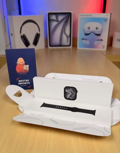 Apple Watch S11 46MM JET BLACK GPS+ CEL (NOVO) LACRADO LOJA FÍSICA