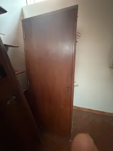 Porta de imbuia com portal de imbuia e ferragens