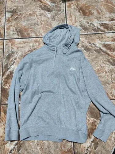 Blusa Nike Club Cinza original