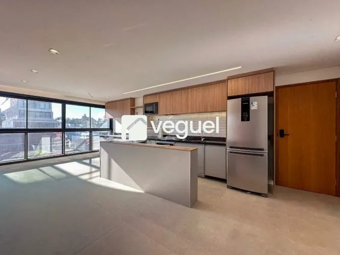 Apartamento mobiliado com 50m² para alugar 1 quarto, sendo 1 suíte no bairro Nova Campinas