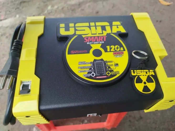 Fonte e Carregador Automotivo Usina Smart 120A Bat Meter