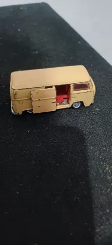 Miniatura Antiga Kombi Volkswagen Brinquedos Rei Anos 70 Pzf Schuco