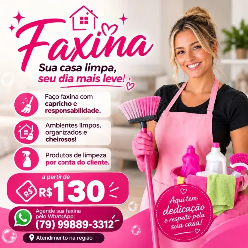 Faxina aracaju e socorro