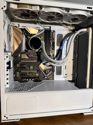 Kit i9 9900kf + placa mãe z390 + water cooler 360mm