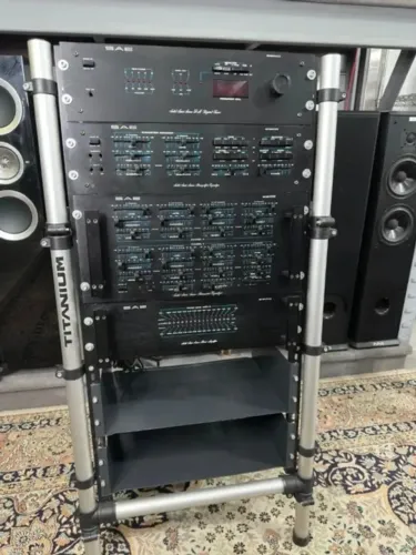 Amplificador Power Pré e Equalizador Conjunto Sae - Som Jbl Marantz Pioneer Receiver Hifi