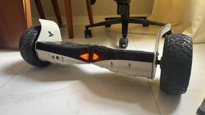 Hoverboard Skate Elétrico Original 8.5 Offroad Led Preto