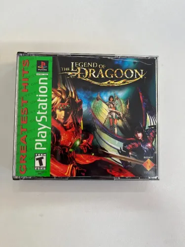 JOGO THE LEGEND OF DRAGOON (GREATEST HITS) SEMINOVO - PS1