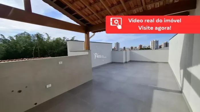 Cobertura novo prédio de condomínio baixo com 2 quartos 2 vagas localizado no bairro Jardi