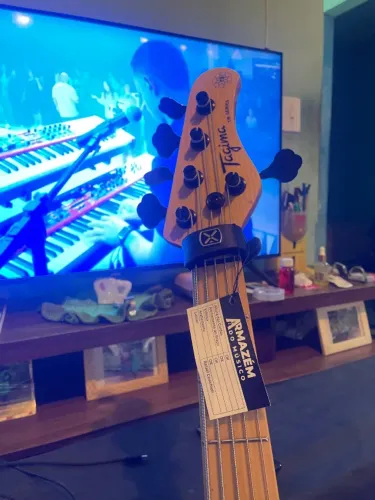 Contra Baixo Tagima Tw73 5 Cordas Jazz Bass Lpb Azul
