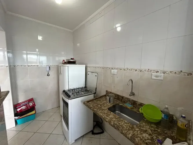 [554-08222] Apartamento 1 Dormitório Mobiliado para Alugar | Vila Caiçara | 55m²