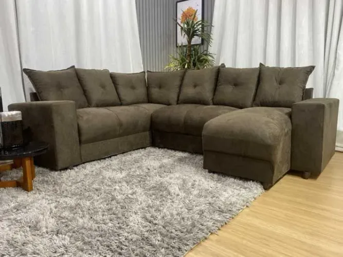 SOFÁ DE CANTO EM PROMOÇÃO