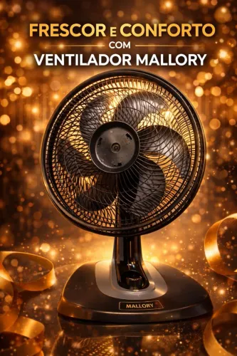 Vendo Ventilador seminovo da Mallory funcionando perfeitamente 