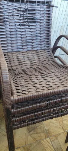 Vendo conjunto cadeira varanda 