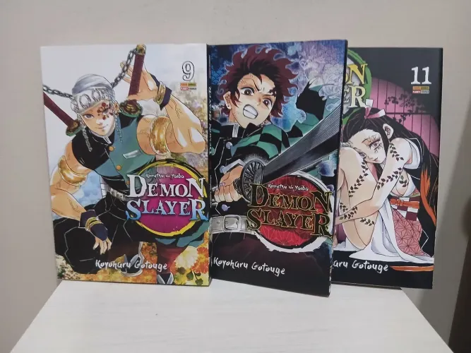 Demon Slayer (Kimetsu no Yaiba) - 9°, 10° e 11° (Quero vender logo)