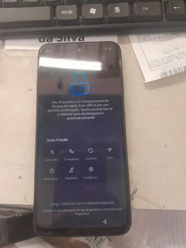 Celular para retirar pessas ,está novo