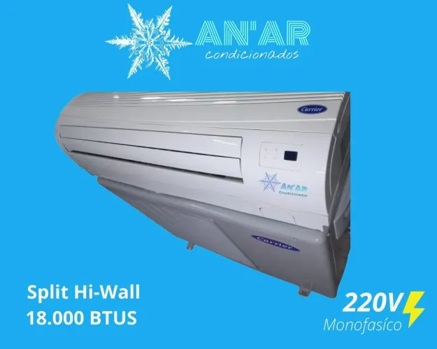 Ar condicionado Split Hi-wall 18.000 BTUS só frio 220v