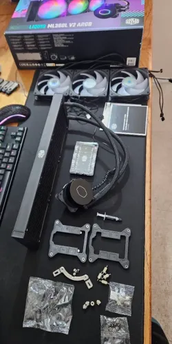 Water Cooler 360mm - Cooler Master - MasterLiquid ML360L V2 ARGB