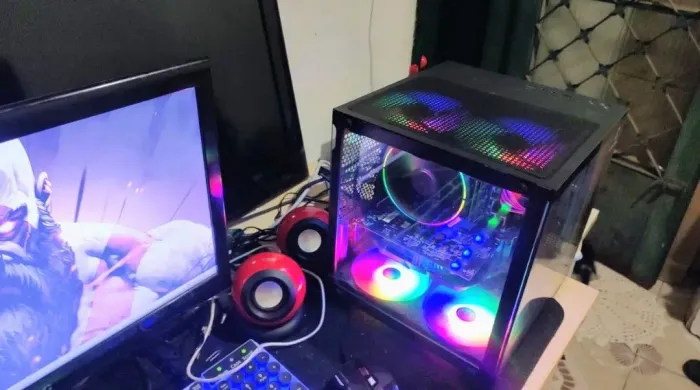PC GAMER GABINETE AQUARIO RGB !!!!!