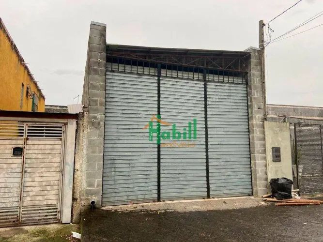 Galpão para alugar, 100 m² por R$ 4.095,00/mês - Vila Maria de Maggi - Suzano/SP