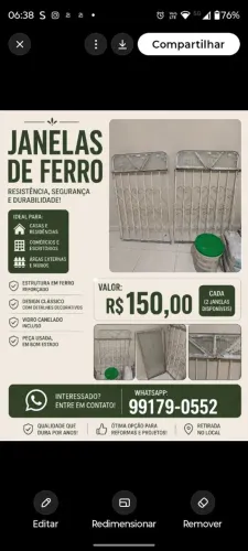 Janelas de ferro