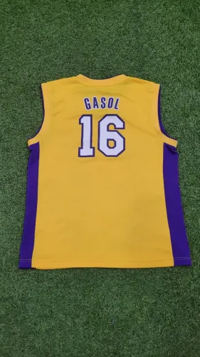 Jersey Lakers Tam M Gasol 16 Usado Original