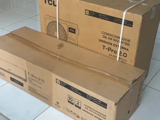  Ar-Condicionado TCL T-Pro 2.0 24000 BTU  Novo na Caixa 