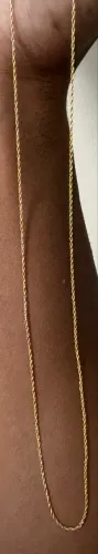CORDÃO DE OURO BAIANO 18k