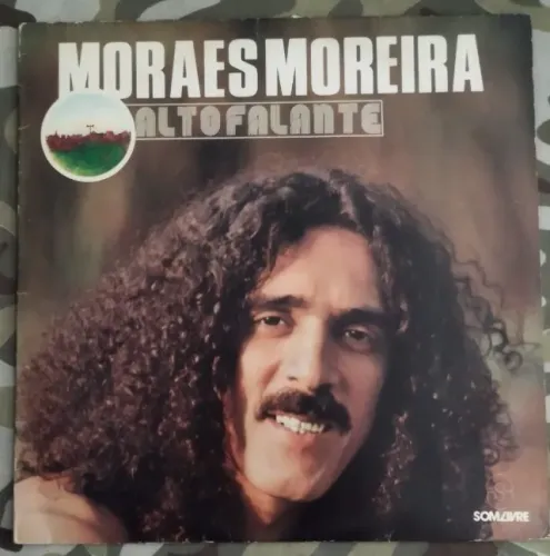 Vinil LP Moraes Moreira - Alto Falante com Encarte (Promo)(1978) Rock / Latin