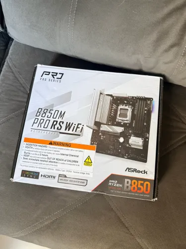PLACA MÃE B850 M PRO RS WI-FI ASROCK NOVA