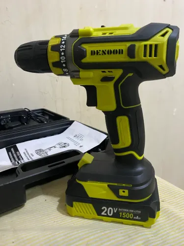 Furadeira e parafusadeira a bateria
