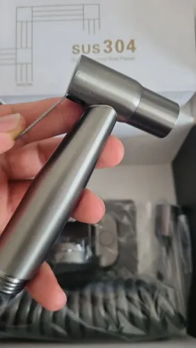 Ducha higienica aço inox escovado