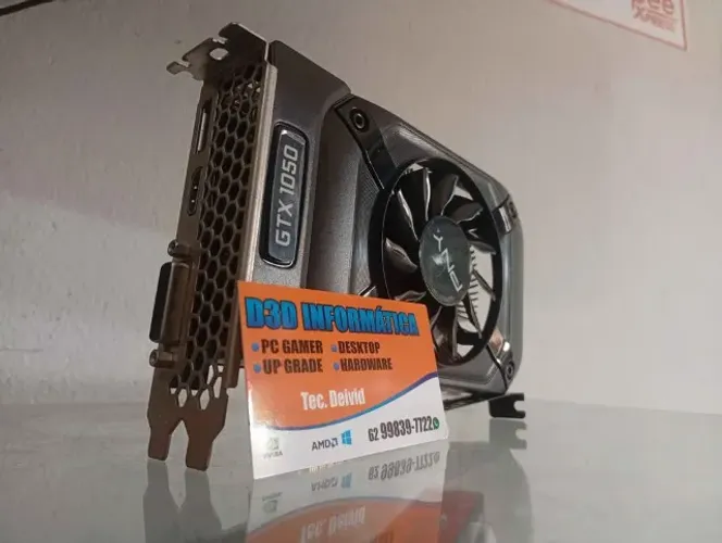Placa GTX 1050. Loja física, c/ garantia.