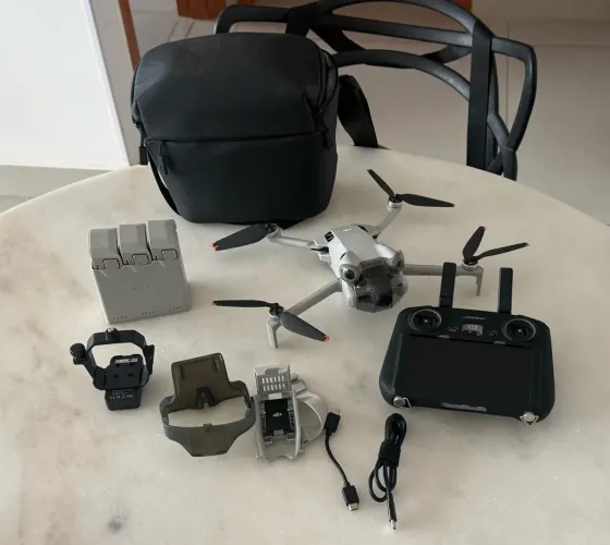 Done dji mini 4 pro combo fly more dongle 2 e lançador