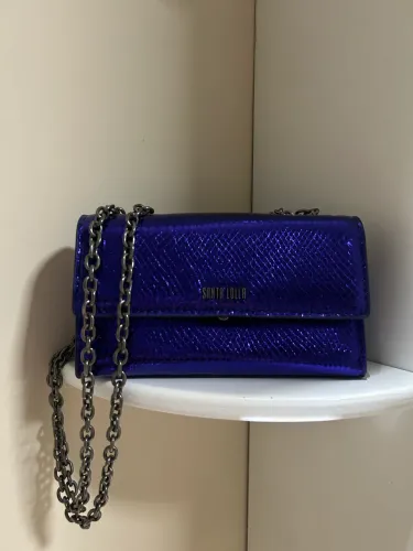 Bolsa Santa Lolla - Roxo cintilante 
