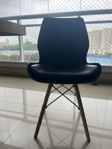 Lote Cadeira Charles Eames Eiffel Preta