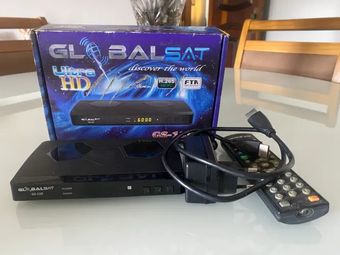 Antena Gs 120 na caixa
