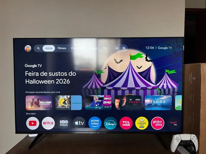 Smart Tv Tcl 50 Polegadas Qled 4k P7L