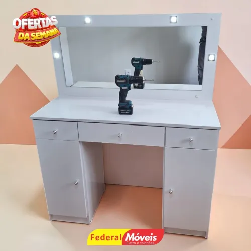 Penteadeira Camarim LED Mega Oferta 2 Portas - Solicite Catálogo 