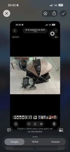 Carrinho graco usado