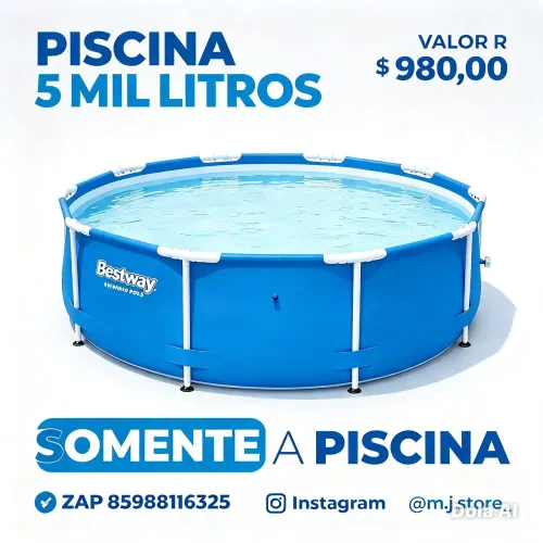 Piscina 5 mil litros
