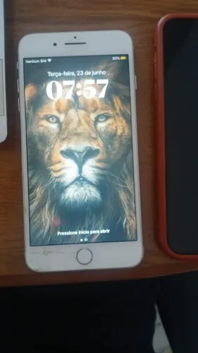 iPhone 8 Plus Branco 128GB , bateria 95% - funcionando perfeitamente