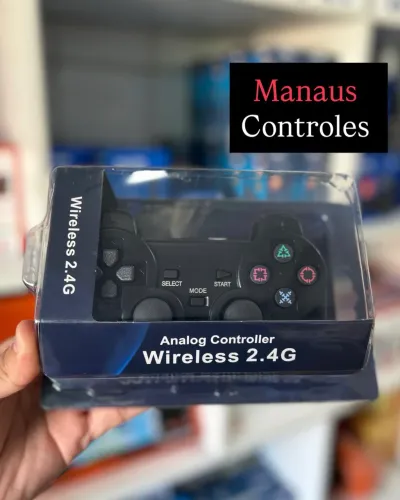 Controle de PS2 Sem Fio Wireless - Promoção
